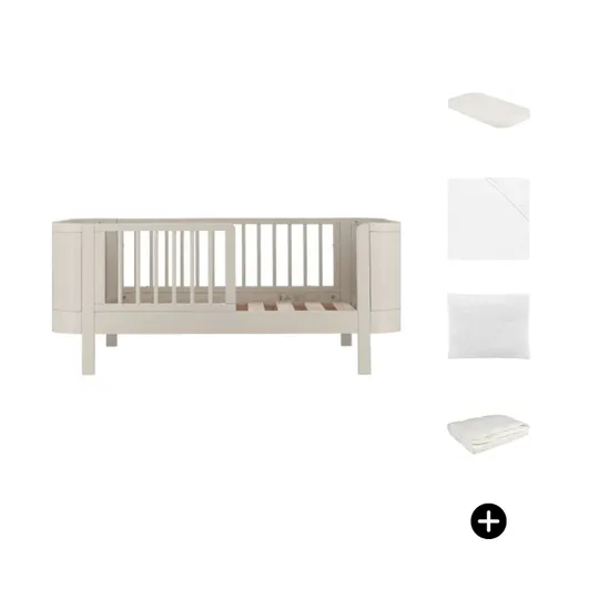 Bopita Heya Kleinkindbett Paketdeal - 70 x 140 cm 