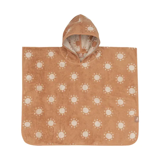 Jollein Jacquard Badeponcho - 2-seitig - Frottee - Sun