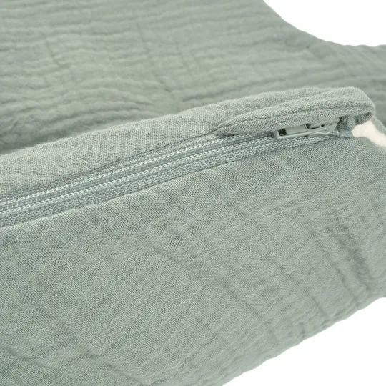 Julius Zöllner Muslin Babyschlafsack - Grün - Größe 62/68