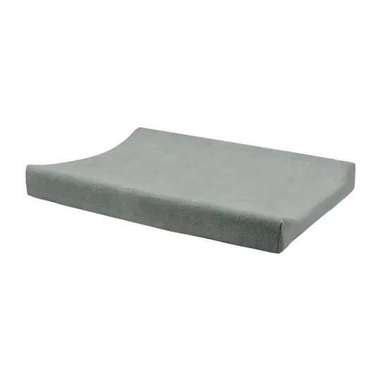 Jollein Wickelunterlagenbezug Frottee 50 x 70cm - Sea Green/Ivory - 2 Stück
