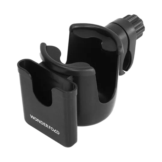 Wonderfold 2-In-1 Cup & Phone Holder - Schwarz