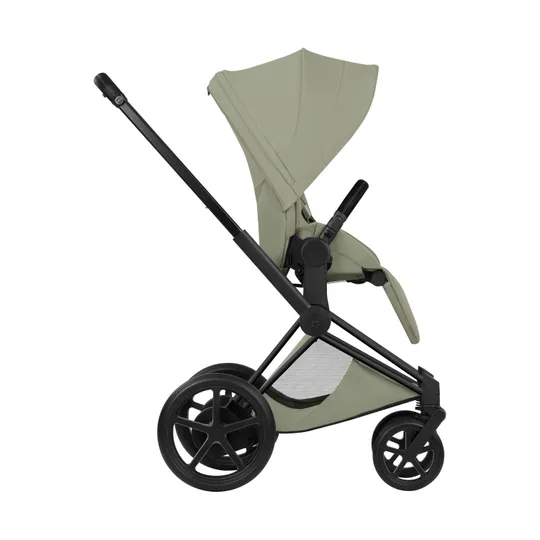 Cybex e-Priam 5 Style Kinderwagen 2-in-1 - Mattschwarzes Gestell