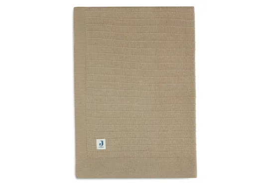 Jollein Pure Knit Bettdecke Biscuit 100 x 150 cm