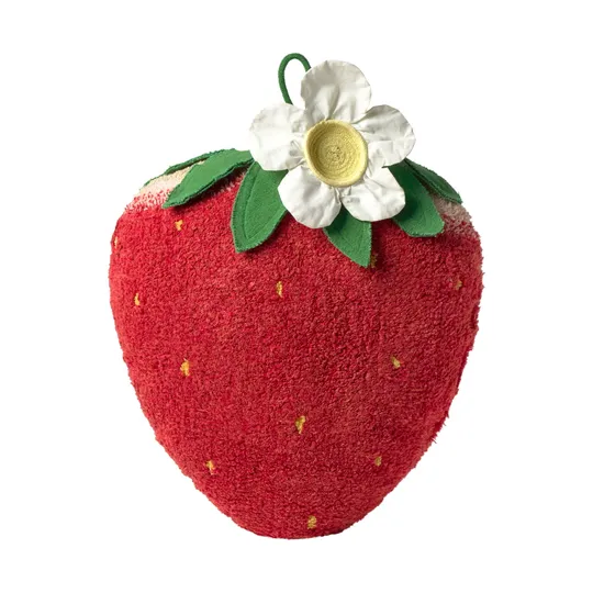Lorena Canals Bodenkissen - Strawberry - 60 x 50 x 25 cm