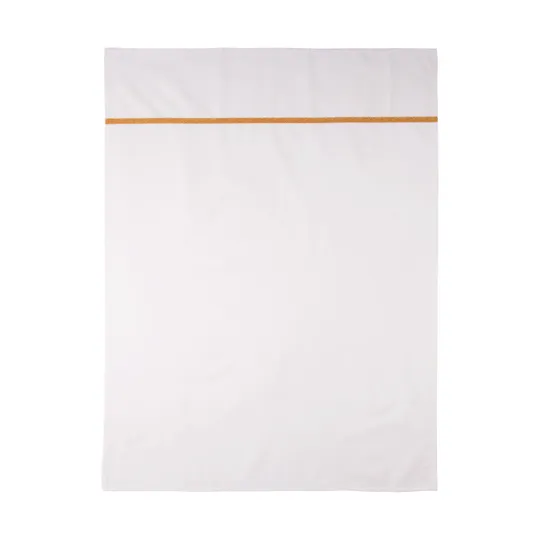 Wieglaken 75x100cm AOP Tape Ochre/white bies