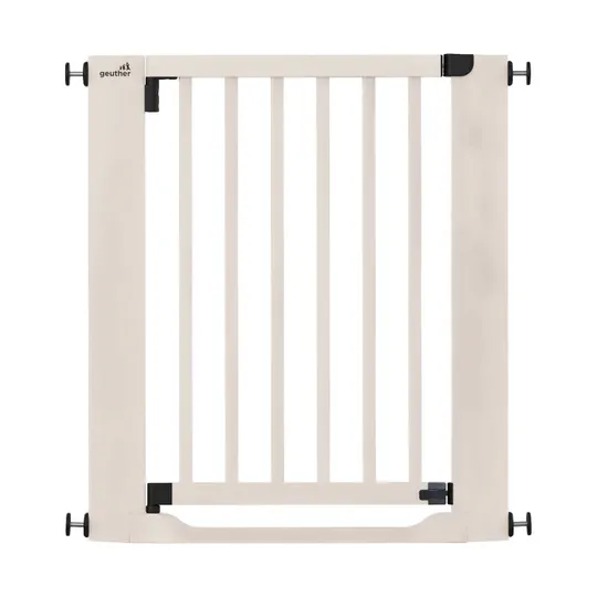 Geuther Easylock Treppenschutzgitter – Holz – 71–79 cm – Oatmeal