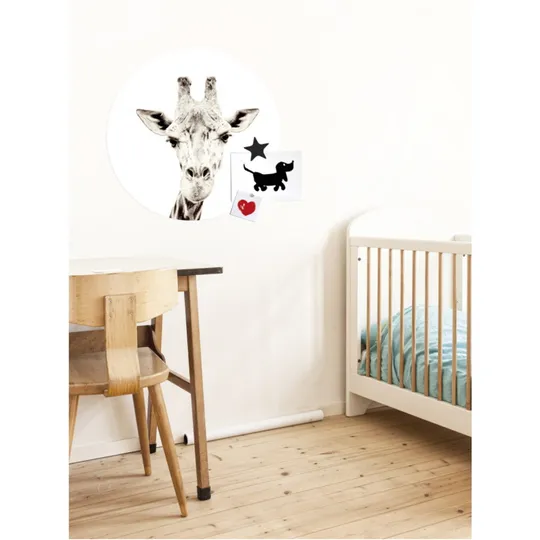 Groovy Magnets Giraffe Magnetaufkleber – Ø60 cm