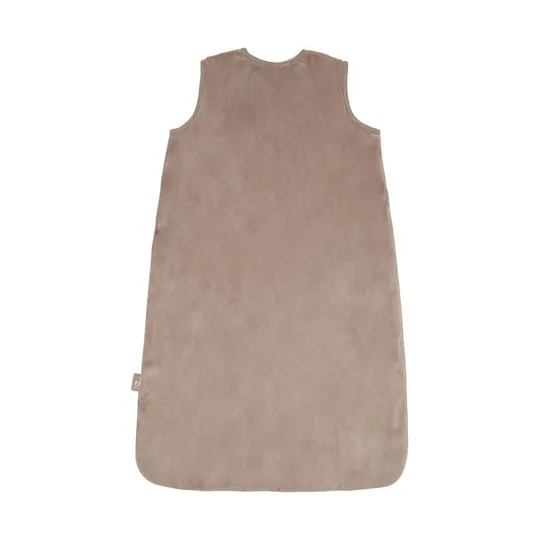Jollein Baby Schlafsack Ärmellos Samt - Milky Coffee - 90 cm