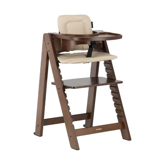 Kidsmill Up! Hochstuhl Buche Walnuss - Komplettset - 6 Mte+