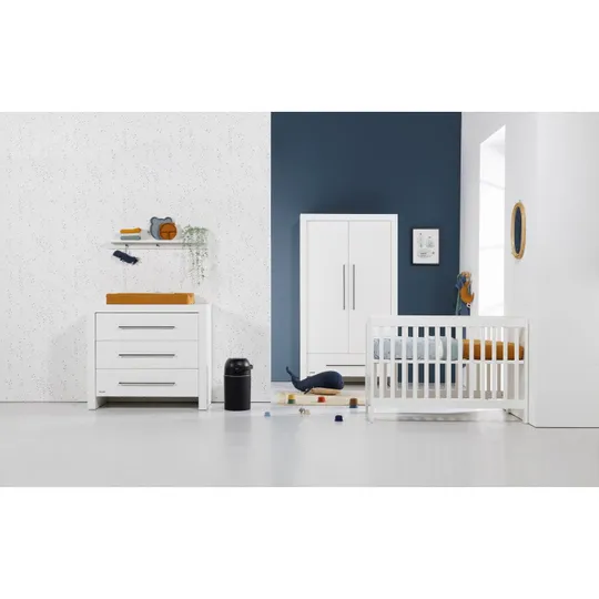 Europe Baby Sylt II Babyzimmer | Kommode + Schrank 2-türig
