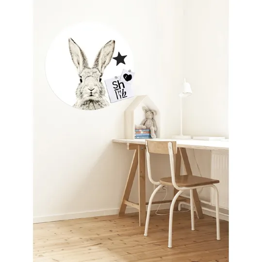 Groovy Magnets Kaninchen Magnetaufkleber – Ø60 cm