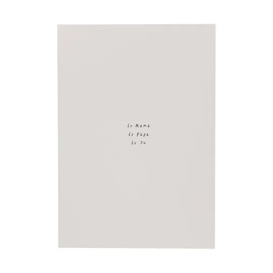 Ikpakjein Poster A4 - So Mama, So Papa, So Du