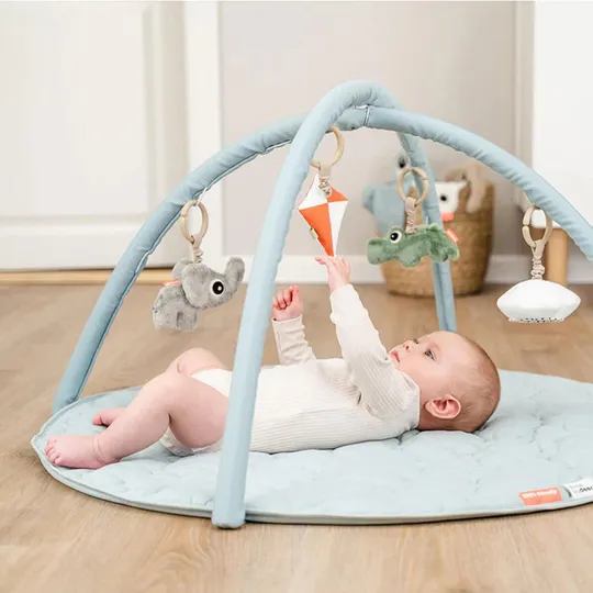 Done By Deer Spielteppich - Playground - Blue