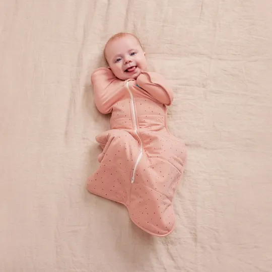 Love To Dream SwaddleUp™ 2.5 TOG - Stufe 1 - Größe M - Rose Pebble