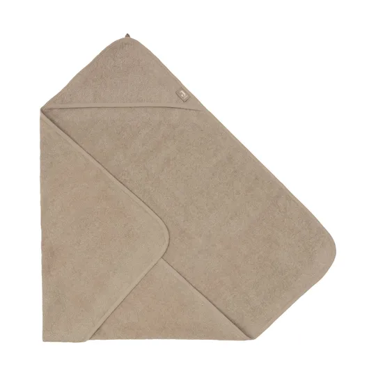 Jollein Badecape - 100 x 100 cm - Frottee- Milky Coffee