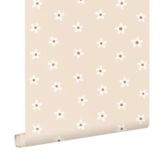 Esta Home Pom Pom Pie Tapete - Gänseblümchen - Beige - 53 cm