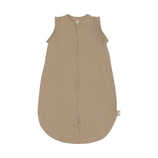 Jollein Sommerschlafsack mit abnehmbarem Ärmel - 110 cm - Ajour Biscuit