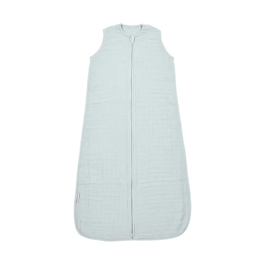 Meyco Baby Sommerschlafsack - Uni - 60 cm - Pre-Washed Hydrophil - Grey Blue