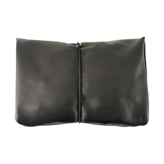 Mozz Bags Wickeletui Black Baby Cheetah Weiß