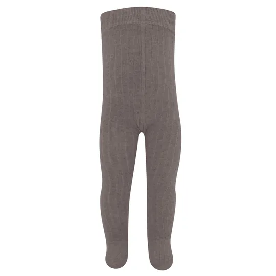 Ewers Strumpfhose - Rippstrick  - Mocca - Größe 74