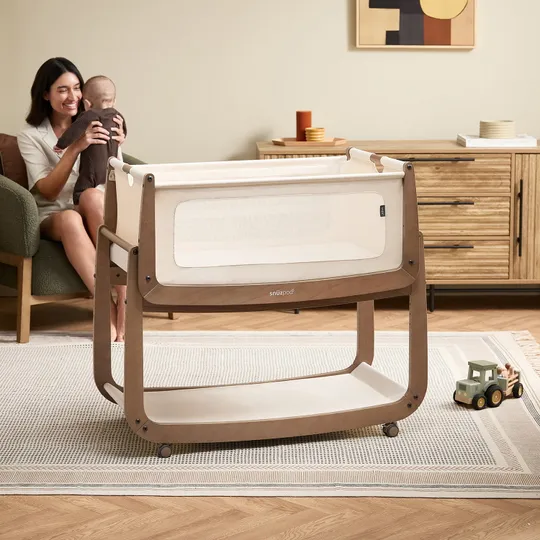 Snüz Beistellbett SnüzPod⁵ - Walnut 