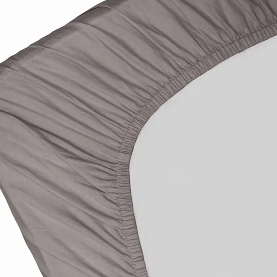 Witlof for Kids Spannbettlaken - 70 x 145 cm - Warm Grey
