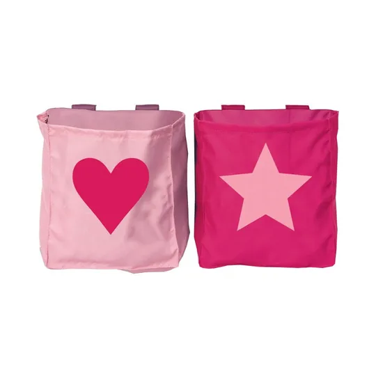 Manis-h Aufbewahrungstaschen Heart & Star