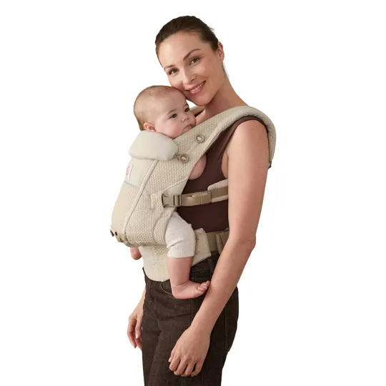 Ergobaby Adapt SoftFlex Mesh Babytrage - Natural Beige