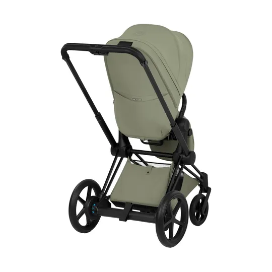 Cybex e-Priam 5 Style Kinderwagen 2-in-1 - Mattschwarzes Gestell
