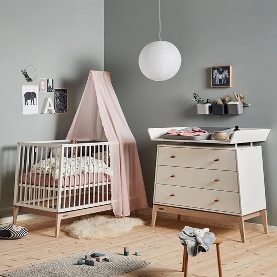 Leander Luna Wickelaufsatzplatte White
