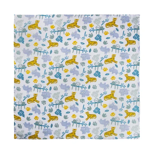 Briljant Baby Jungle Dusk Hydrofiele Luier Groen 3 Stuks