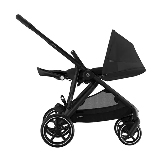 Cybex Gazelle S Kinderwagen Black - Moon Black 