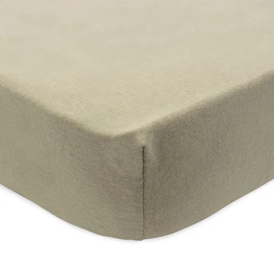 Jollein Jersey Spannbettlaken - 60 x 120 cm - Olive Green