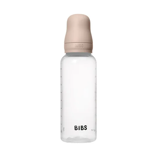 Bibs Flasche - Medium Flow - 270 ml - Silicone - Blush
