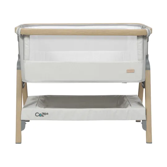 Topmark CoZee Co-Sleeper Oak / Silver