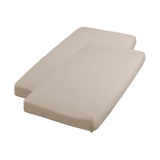 Baby's Only Spannbettlaken - Tender - 2-Pack - 40 x 80 - Beige