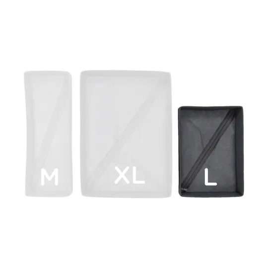 Puck Organizer – L – 26 x 18 cm – Dunkelgrau