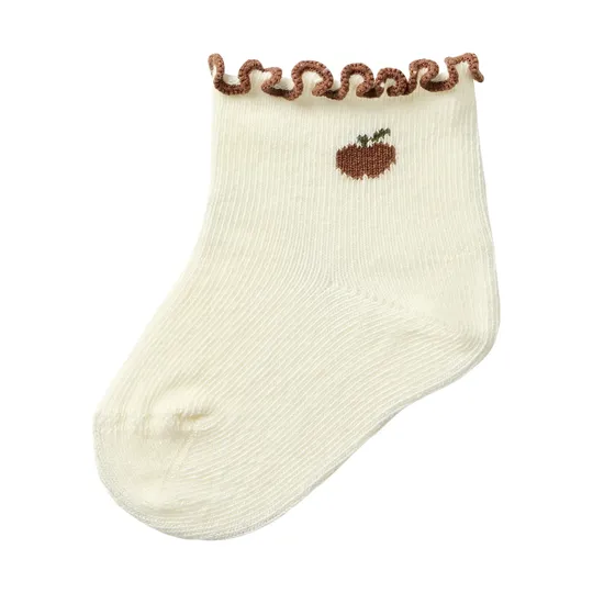 Lil Atelier Apple Socken - Turtledove - Größe 74/80