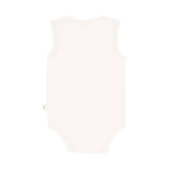 DAY Babybody Ärmellos  – Off White – Gr. 50/56