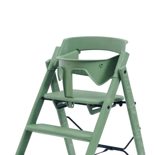 Kaos Klapp Sicherheitsbügel & Essbrett-Set – Recycling-Kunststoff – Mineral Green