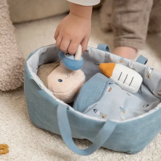 Little Dutch Sailors Bay Babypuppe - Jim - Blue