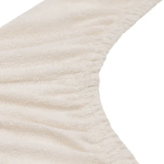 Jollein Wickelunterlagenbezug Frottee 50 x 70cm - Milky Coffee/Ivory - 2 Stück