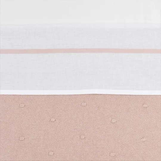 Meyco wieglaken Bies soft pink 413181