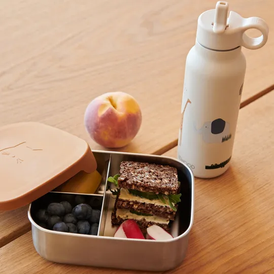 Liewood Arthur Lunchbox - Safari Sandy Mix
