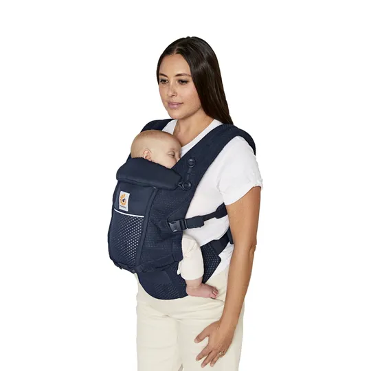 Ergobaby Adapt SoftFlex Mesh Babytrage - Midnight Blue