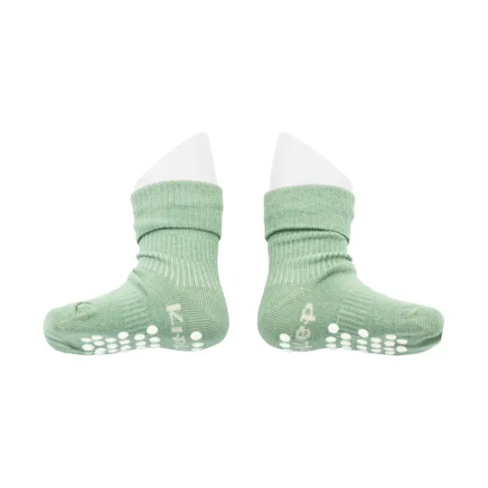 KipKep Anti Rutsch Bleib-Socken Calming Green 12-18 Mte
