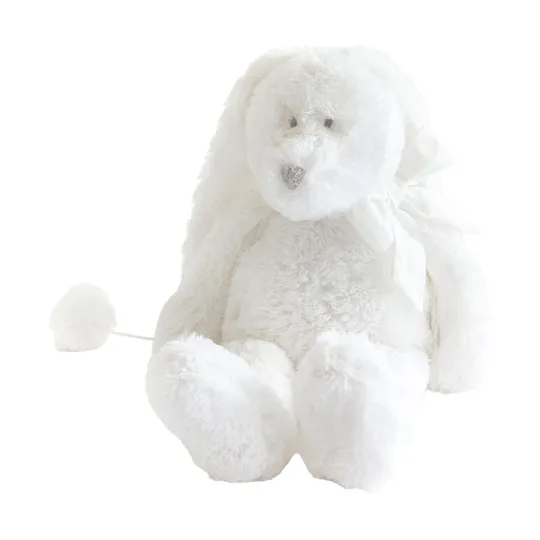 Dimpel Flore Spieluhr Kuscheltier - 18 cm - Off White