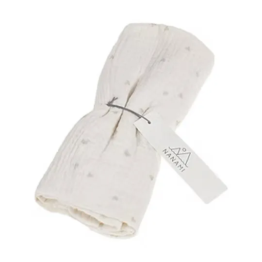 Nanami Windel - Herz - 60 x 60 cm - Off-White/Beige