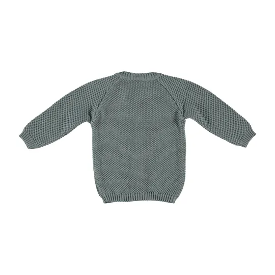 Klein Baby Strickjacke - Gr. 50 - Stone Green