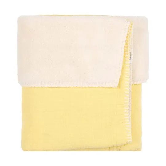 Koeka Babydecke Teddy - Faro - 75 x 100 cm - Honey